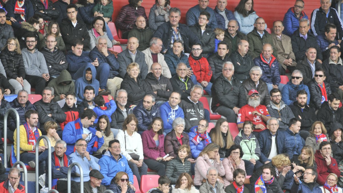 Afición numantina en Los Pajaritos. HDS