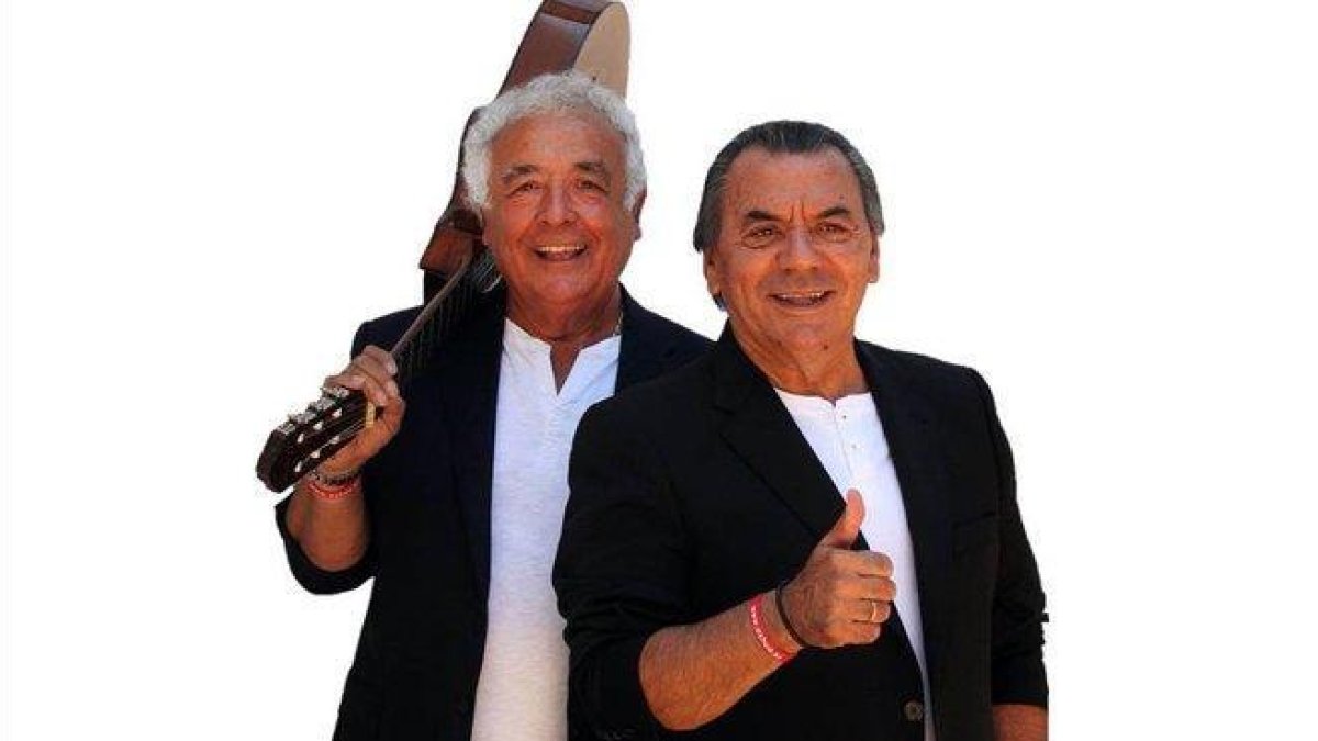 Antonio Romero (izquierda) y Rafael Ruiz, Los del Río, llevan 57 años juntos.-