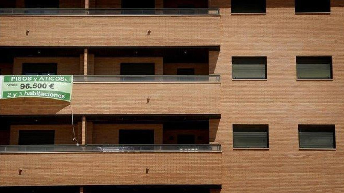 Urbanización construida sin habitar en Seseña, Toledo.-JOSE LUIS ROCA
