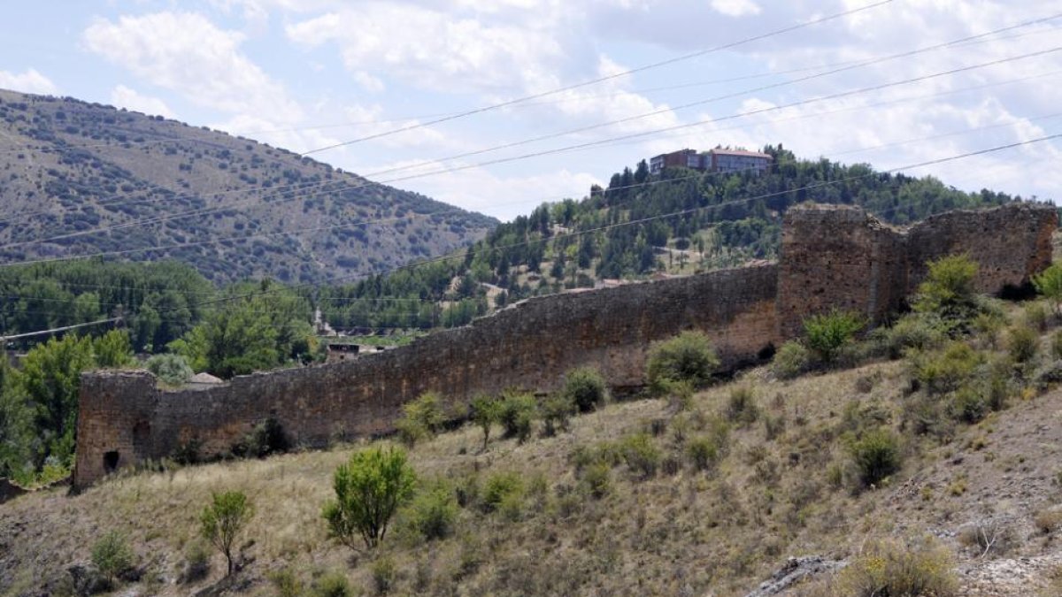 La muralla marcará el territorio de la recuperación.-Valentín Guisande