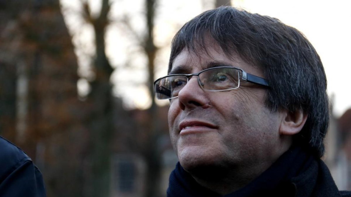 El expresident Carles Puigdemont defiende no poder renunciar a la unilateralidad si el Estado no renuncia a la suya.-/ BLANCA BLAY (ACN)