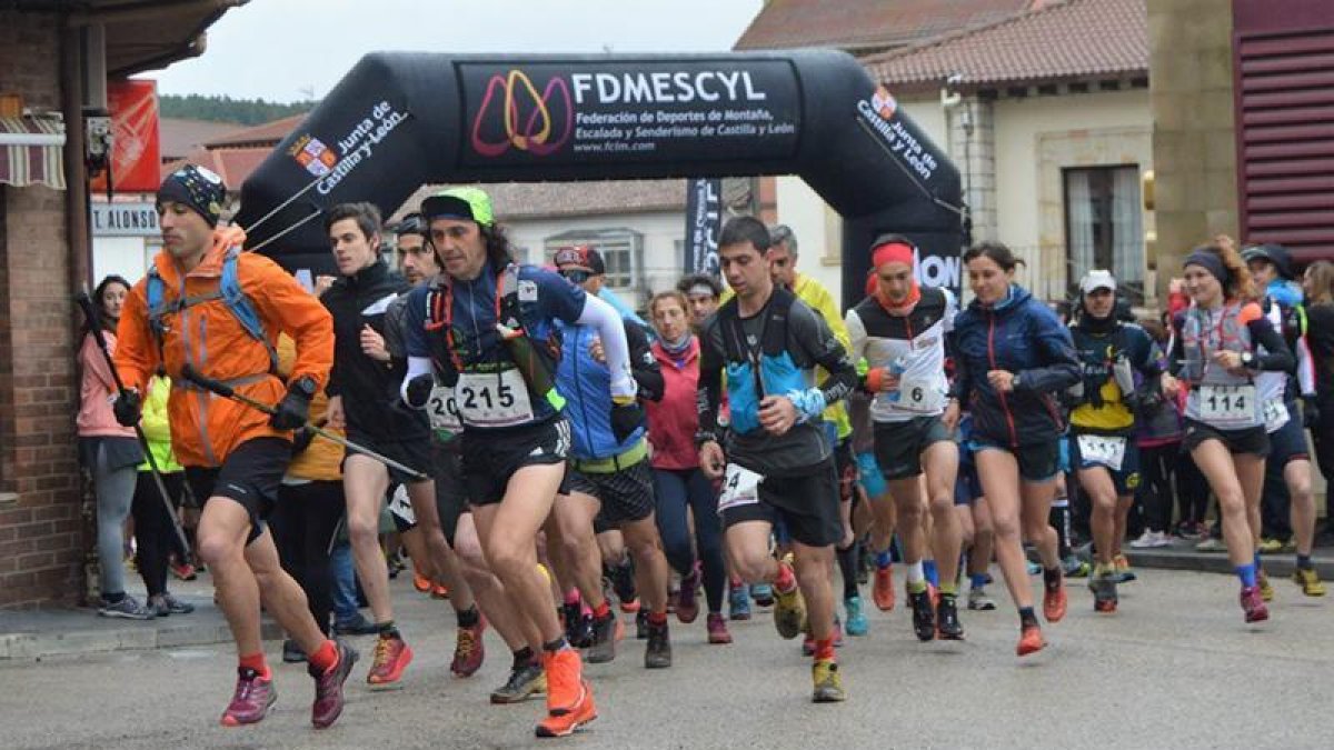 Corredores en una edición de la Arganza Trail.-HDS