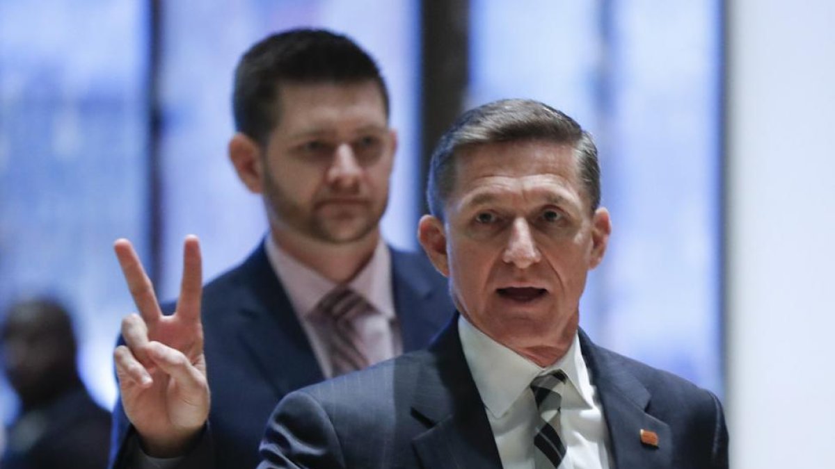 Michael Flynn, asesor de Seguridad Nacional de Trump.-CAROLYN KASTER