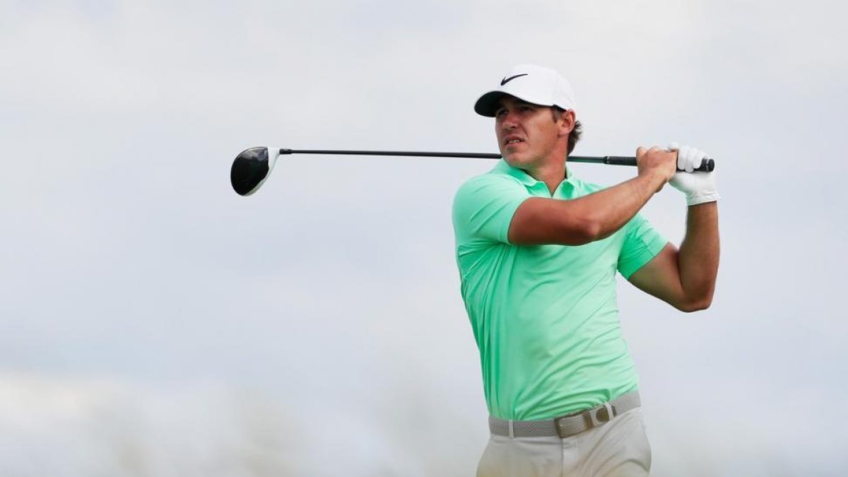 Brooks Koepka, en acción, durante el US Open.-JAMIE SQUIRE / AFP