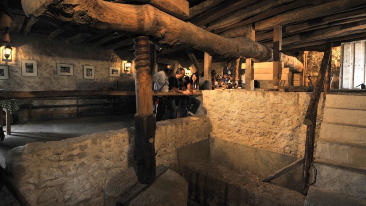 Casa Lagar de Langa.-D. M.