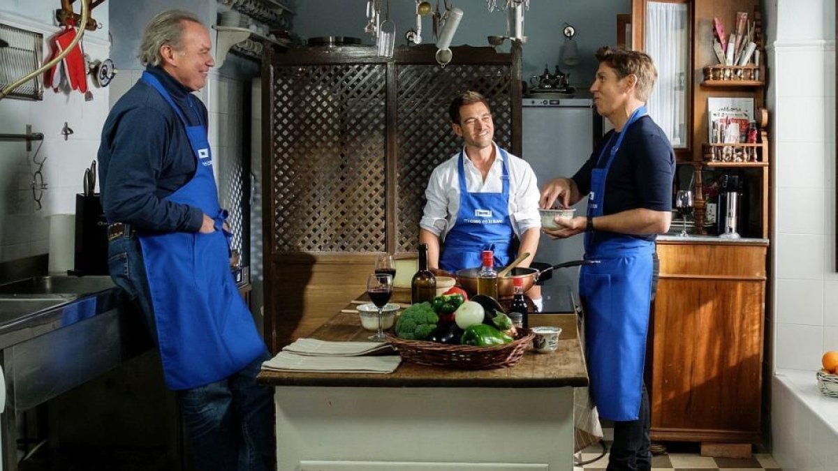 Imagen de Mi casa es la tuya, que ha reunido a Manuel Díaz con su hermano Julio Benítez.-MEDIASET