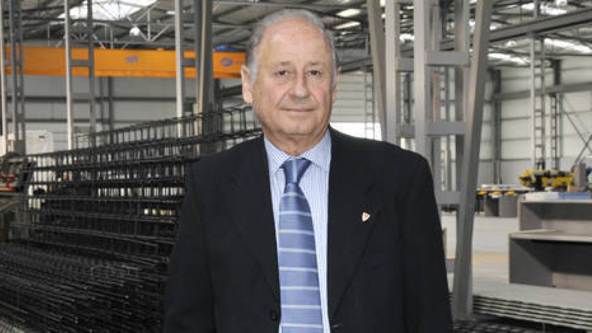 Vidal Gil, propietario de Hierros Gil.-