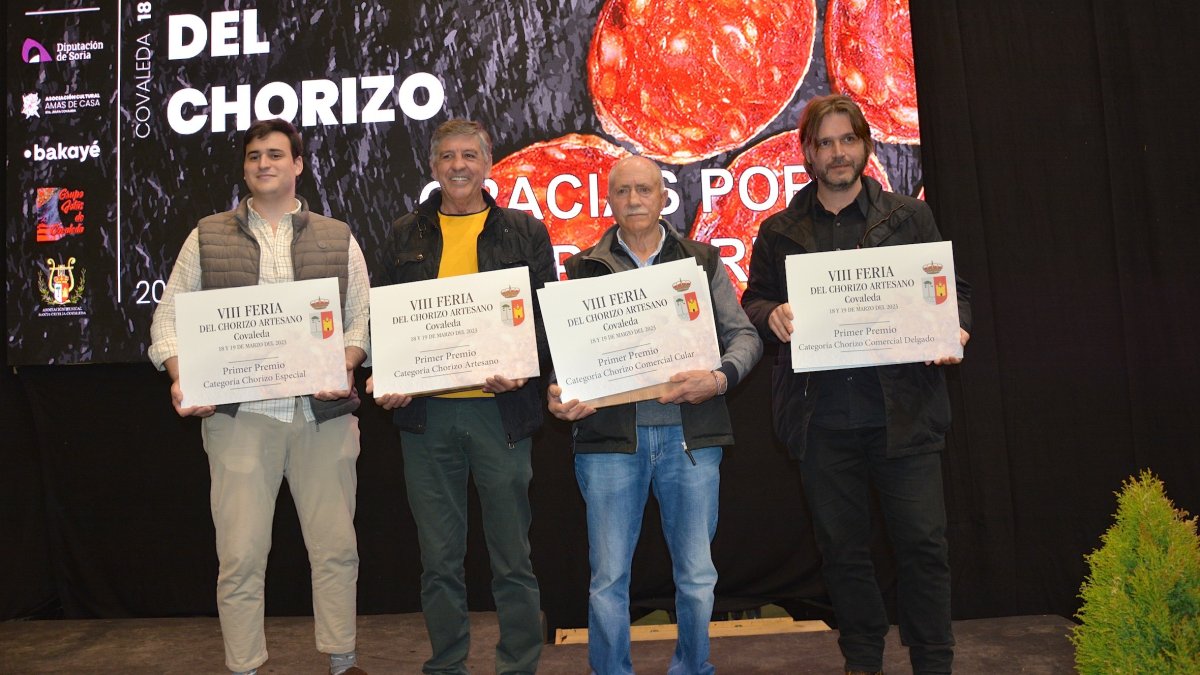 La Feria del Chorizo de Covaleda ya tiene ganadores. <a href=