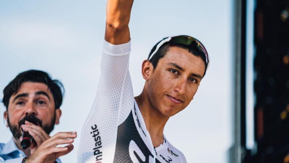 Egan Bernal.-TEAM SKY