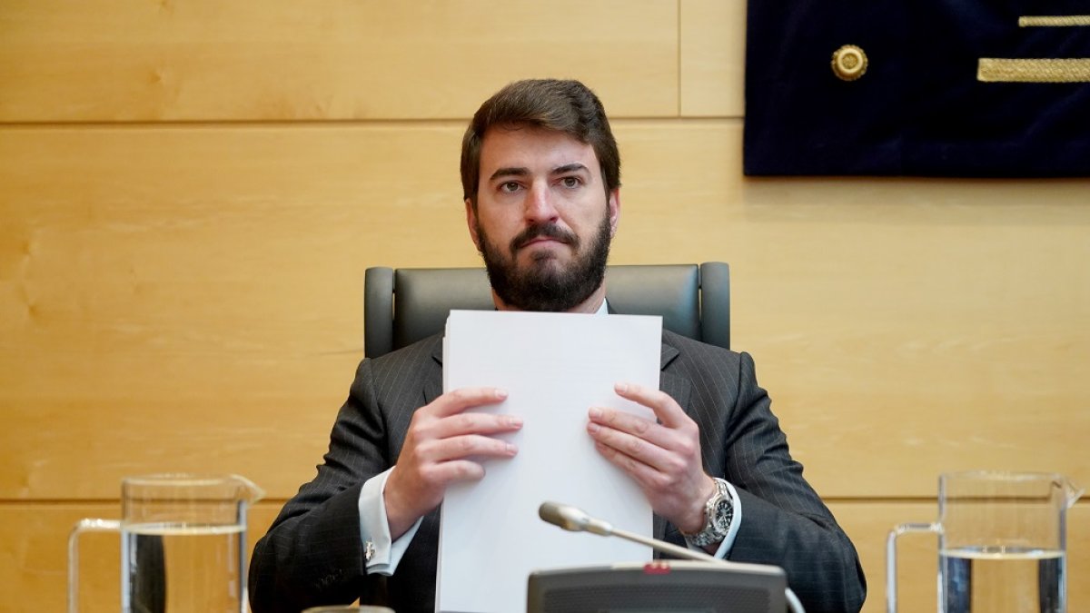 El vicepresidente de la Junta, Juan García-Gallardo, en una imagen de archivo. ICAL