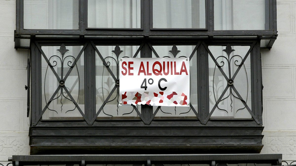 Alquiler de una vivienda en la capital. HDS