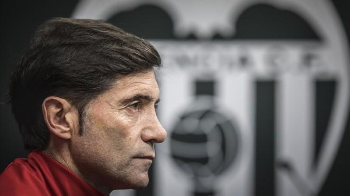 Marcelino García Toral, en rueda de prensa.-MIGUEL LORENZO
