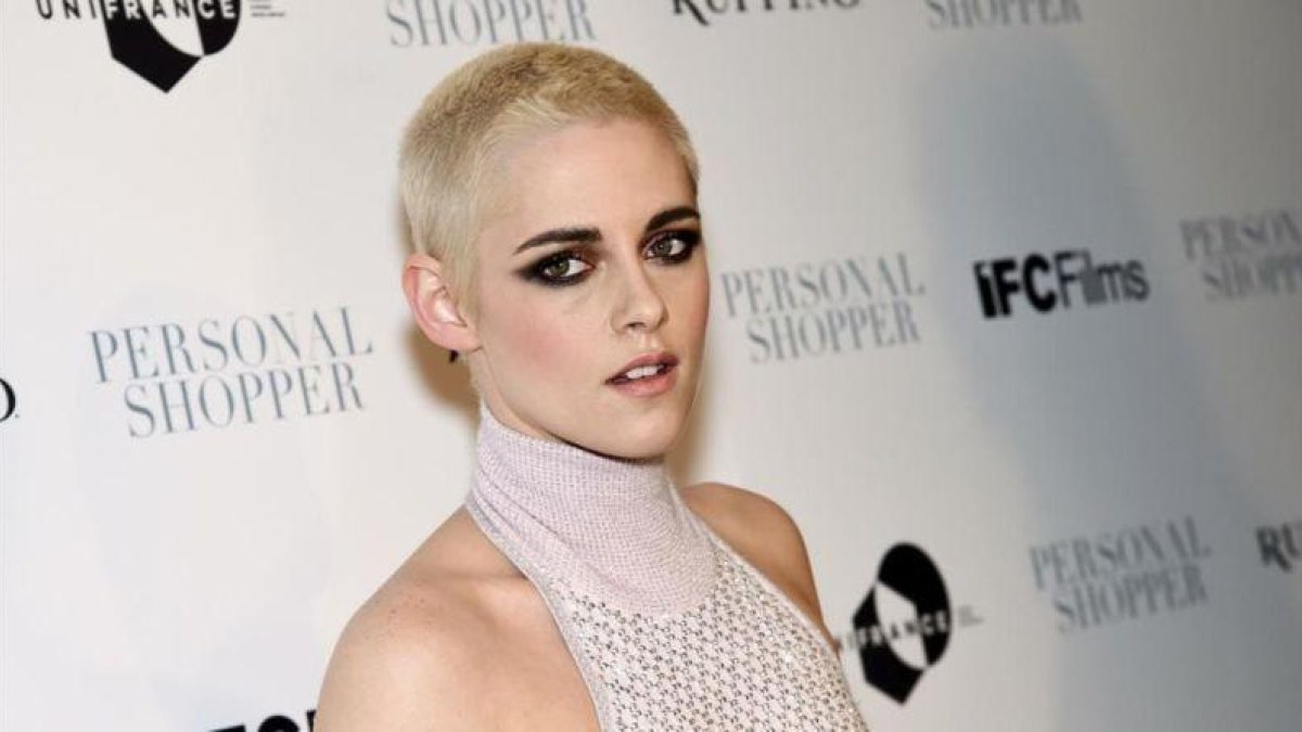 La actriz Kristen Stewart, en la presentación de la película 'Personal Shopper'-EVAN AGOSTINI