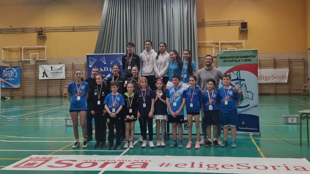 Medallistas en el Fuente del Rey. HDS