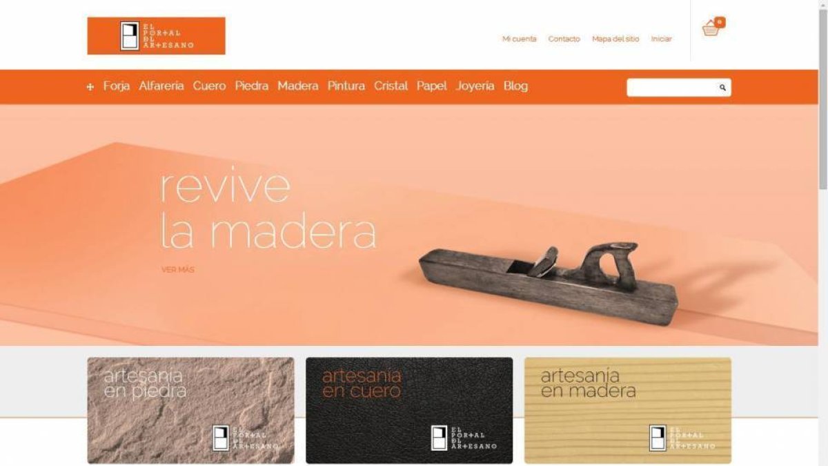 Home de El Portal del Artesano.-