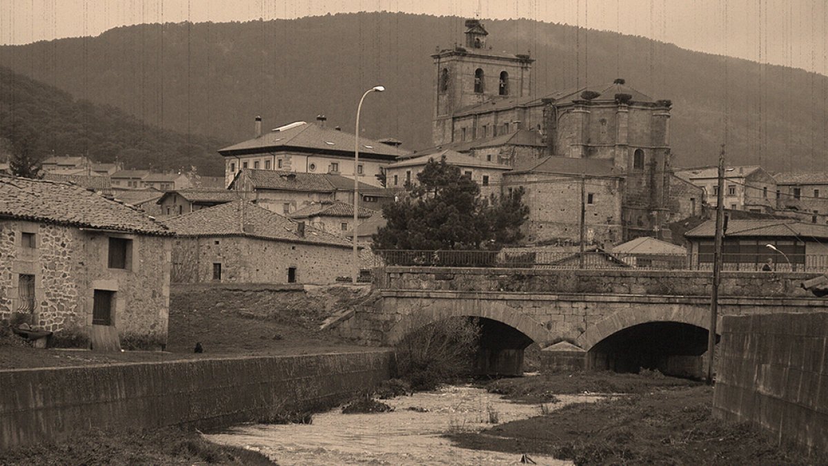 Imagen antigua de Vinuesa.-HDS