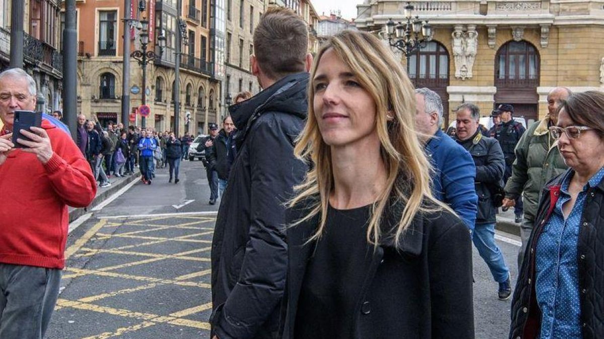 Álvarez de Toledo, este viernes en Bilbao.-EFE / JAVIER ZORRILLA