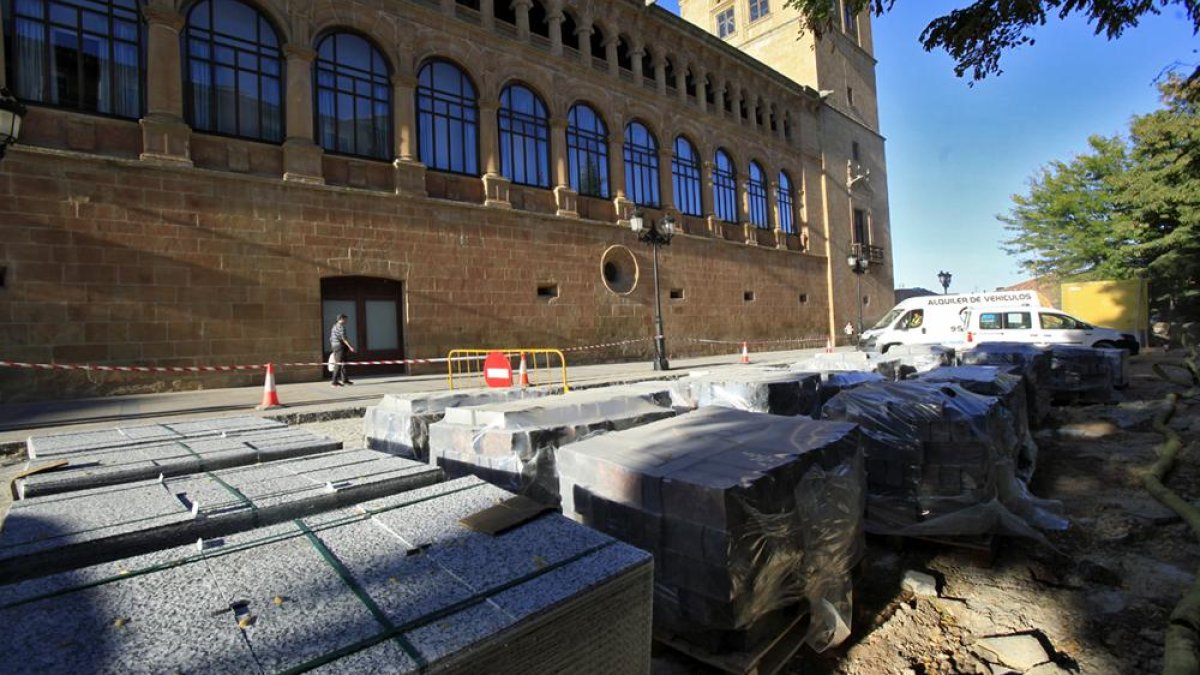 La continuidad en la pacificación del entorno de Condes de Gómara es una de las obras contempladas. HDS