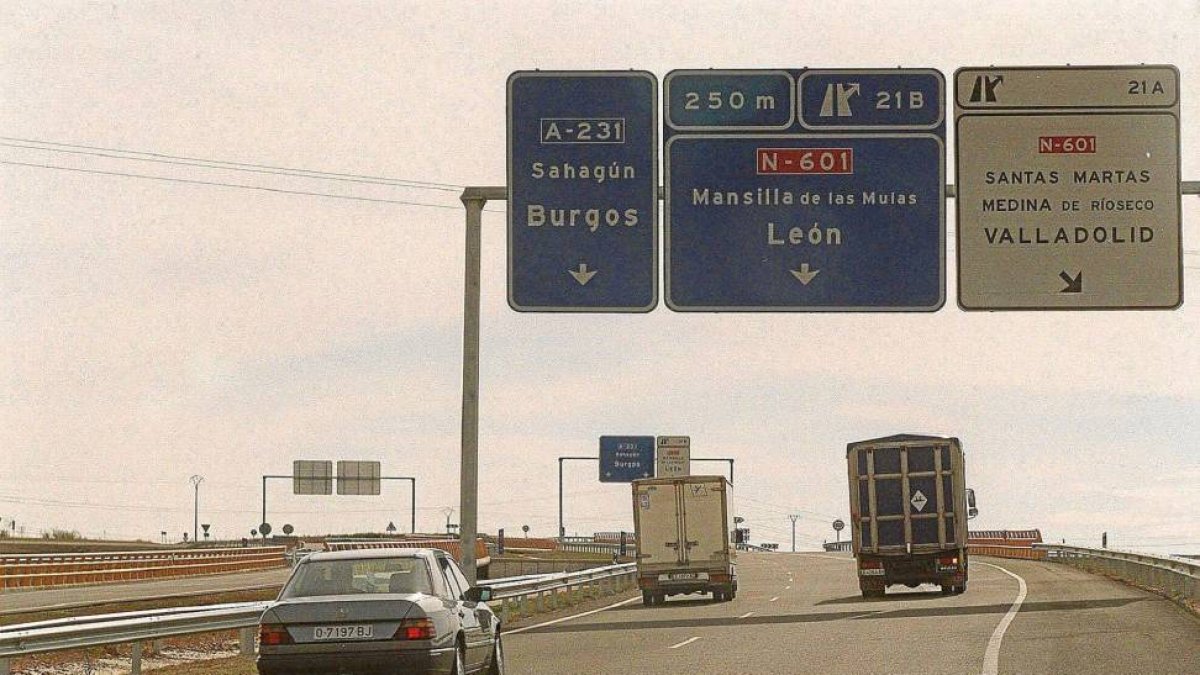 Autovía León Burgos-El Mundo