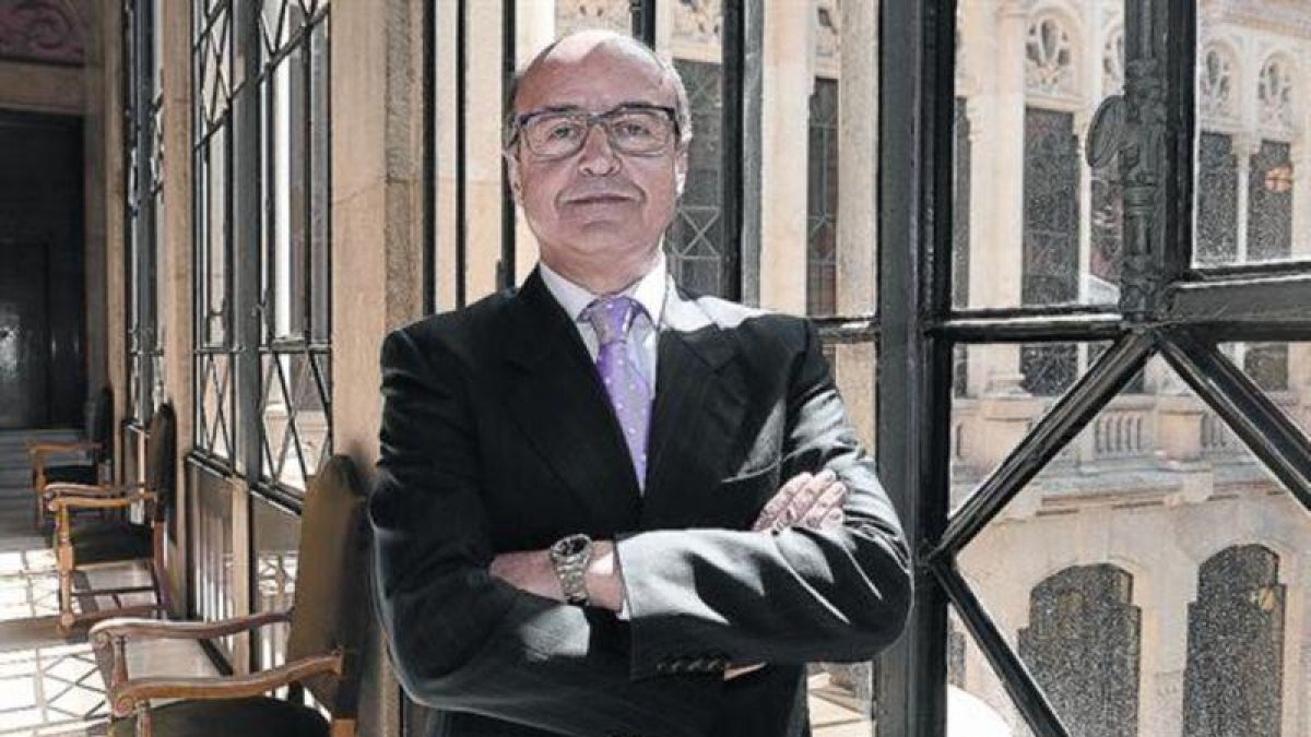 Jesús María Barrientos, presidente del TSJC, en mayo del año pasado.-MÒNICA TUDELA