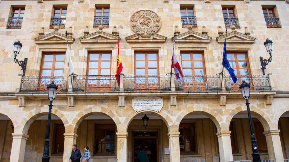 Casa Consistorial de Soria.-HDS