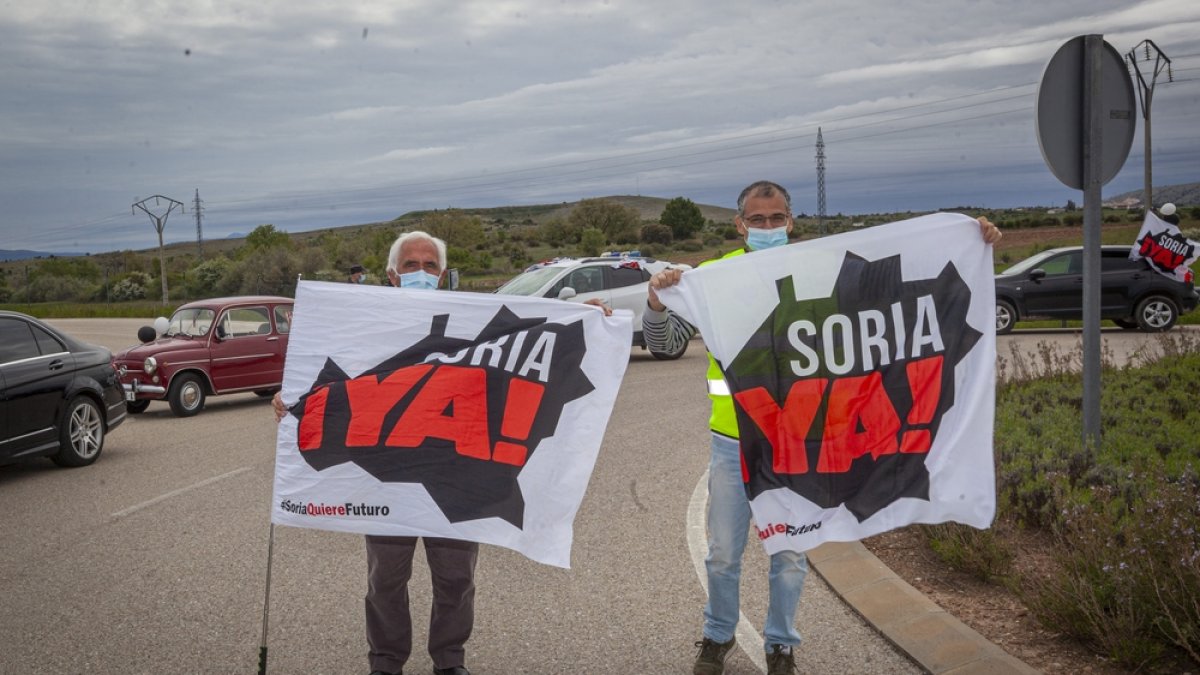 Este el logo de Soria Ya utilizado por el PP.CC.AL. MARIO TEJEDOR