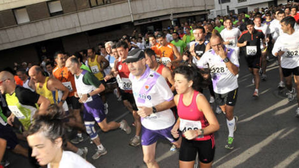 La carrera soriana cree que llegará a los 580 corredores que tuvo el año pasado. / DIEGO MAYOR-