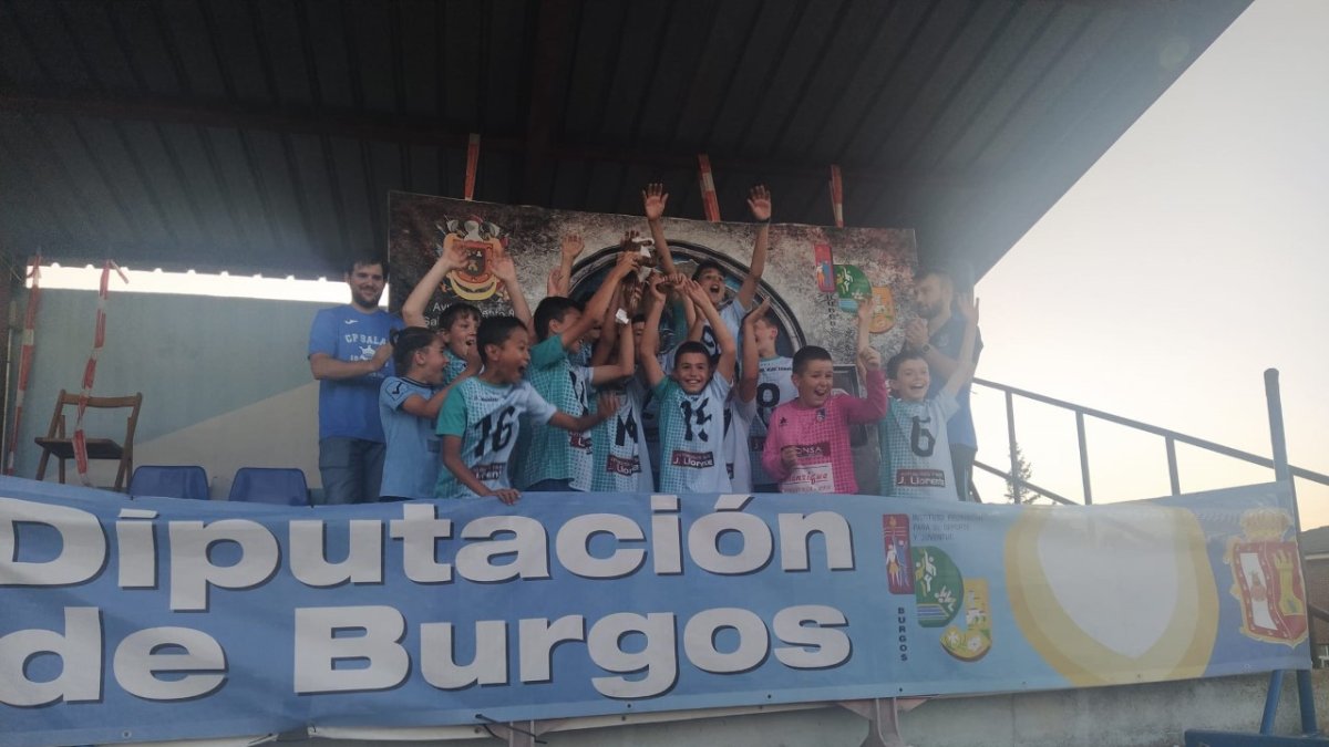 Campeón alevín masculino Manuel Ruiz Zorrilla de El Burgo de Osma. HDS