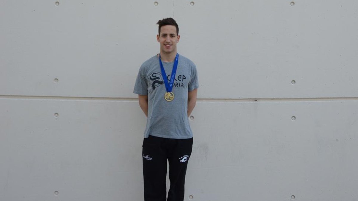 Sergio Martín Salcedo realizó una gran competición en Zaragoza. HDS