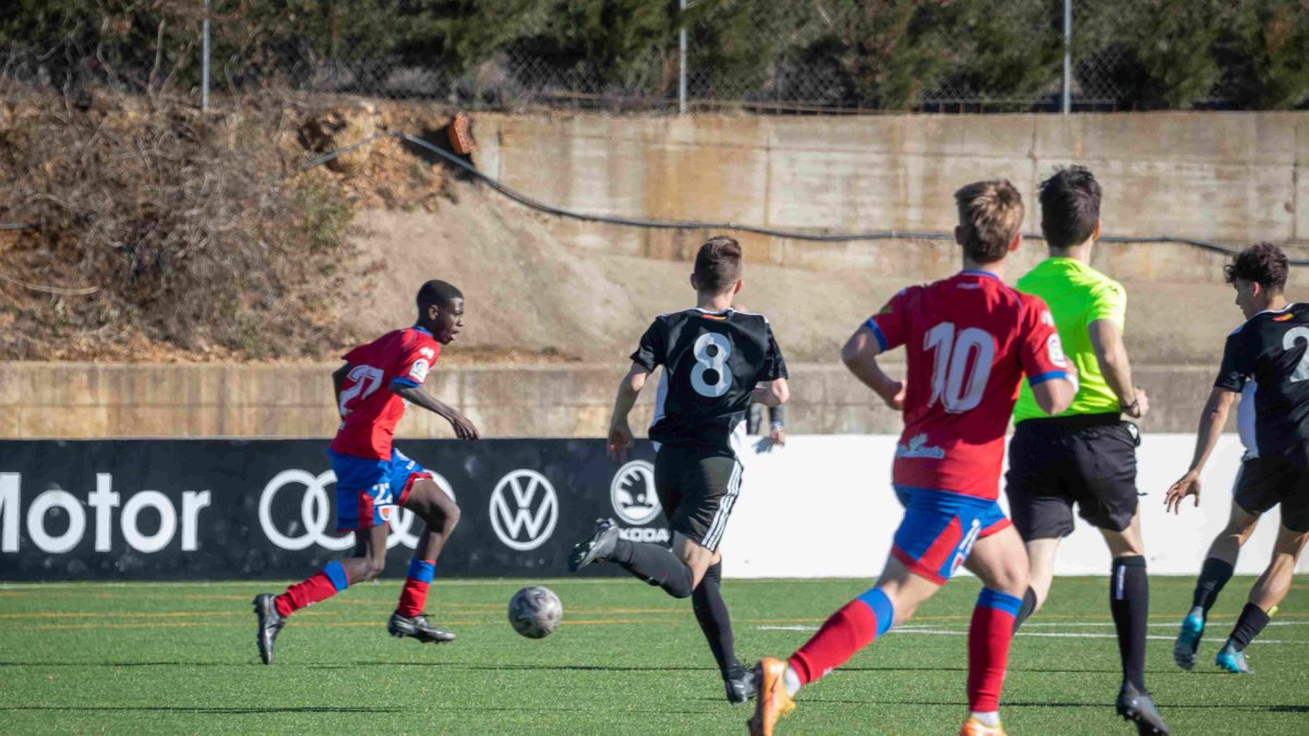 Goleada del Numancia juvenil para cerrar el curso. MARIO TEJEDOR