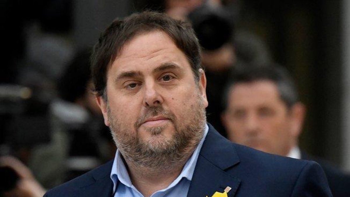 Oriol Junqueras en una imagen del 2017.-AFP