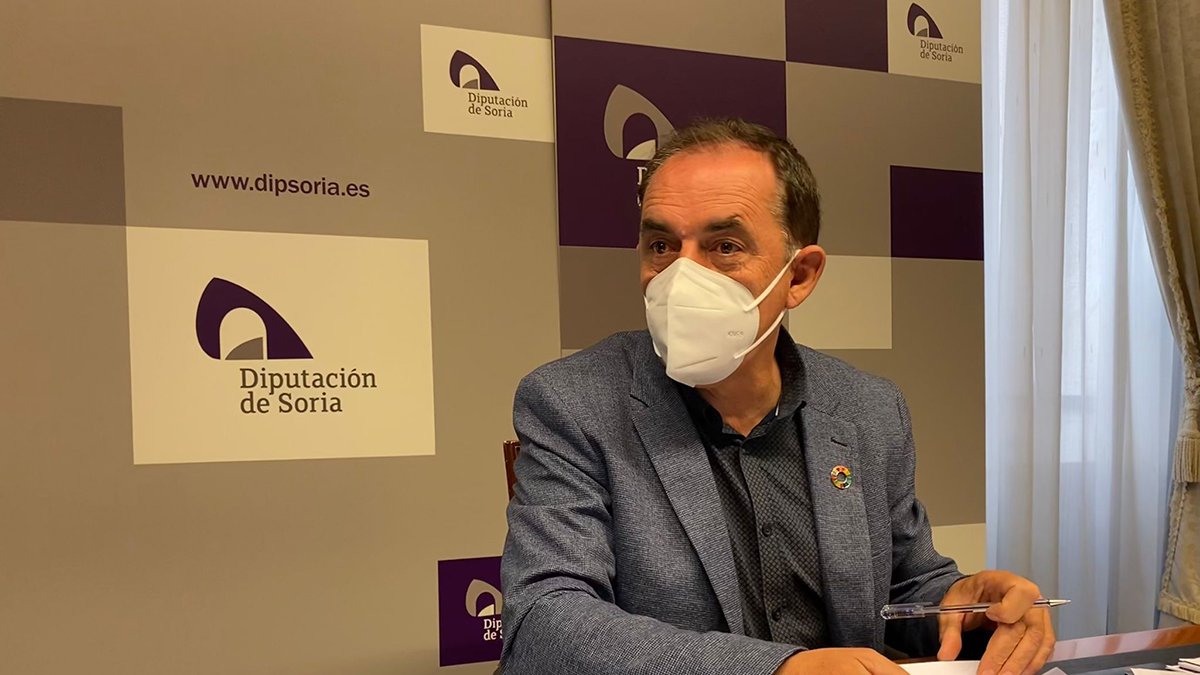 Benito Serrano, presidente de la Diputación.-HDS