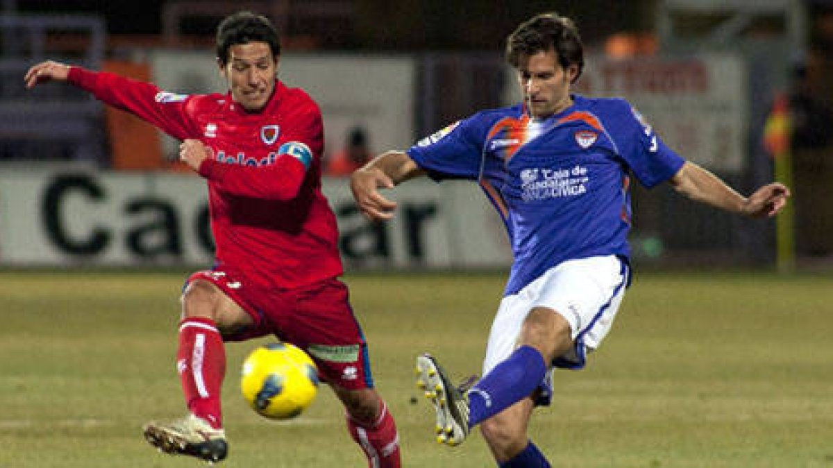 El Numancia realizó un partido gris en el Pedro Escartín. / ÁREA 11-