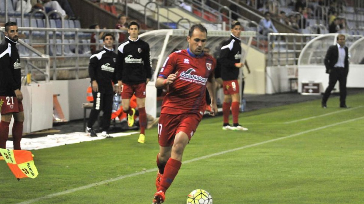 Unai Medina es duda para jugar ante el Llagostera.-Diego Mayor