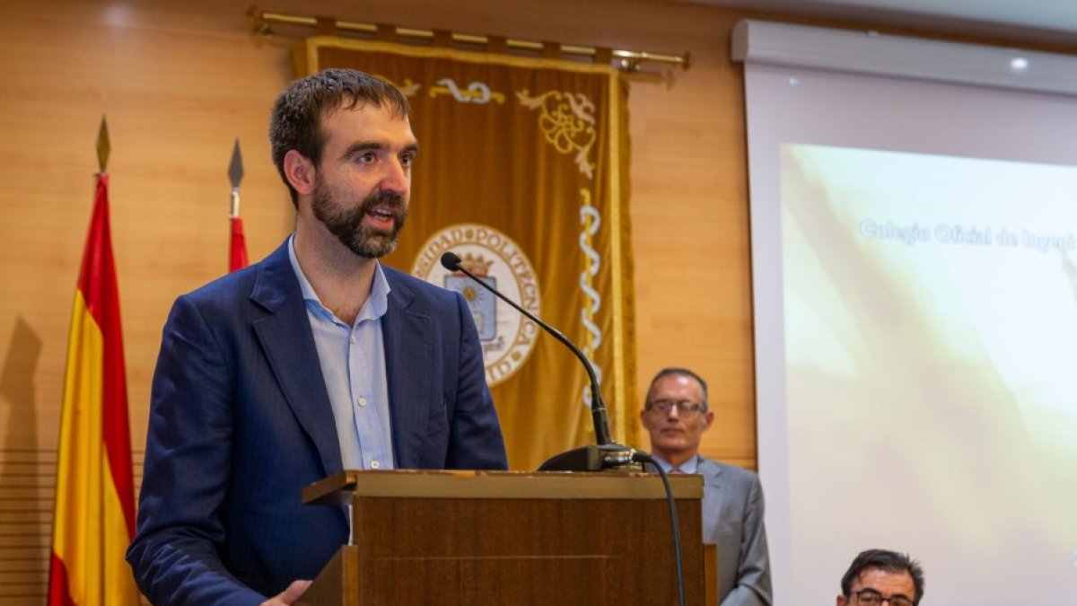Samuel Moreno recoge el Premio Torrezno de Soria en Madrid. HDS