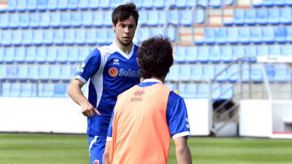 Pedro Martín sólo ha podido participar en ocho partidos esta temporada. / Álvaro Martínez-