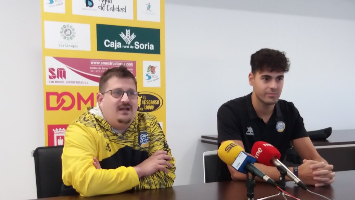 Jordi Lluelles y Raúl Lavilla en su comparecencia de prensa. R.T.