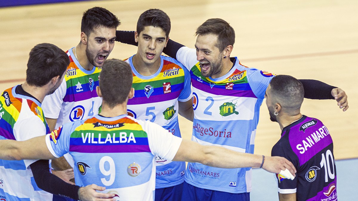 El Río Duero ha ganado todos los partidos de una pretemporada que finalizará el sábado en Teruel. MARIO TEJEDOR