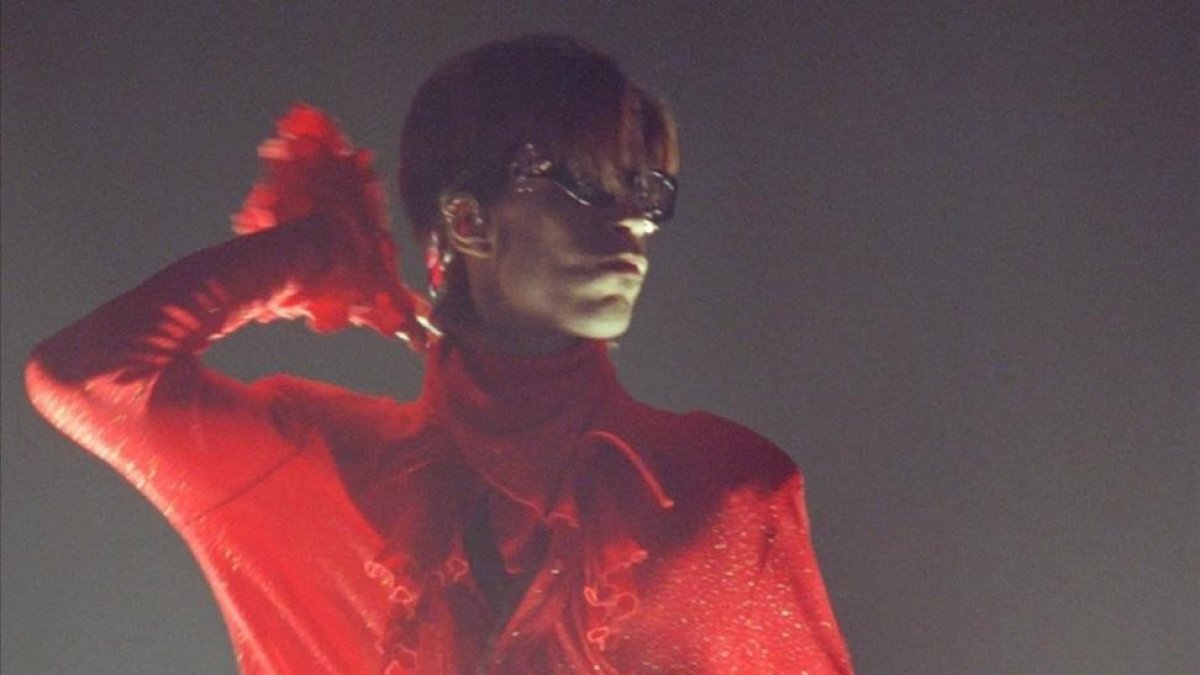 Concierto de Prince en París en agosto de 1998.-AFP