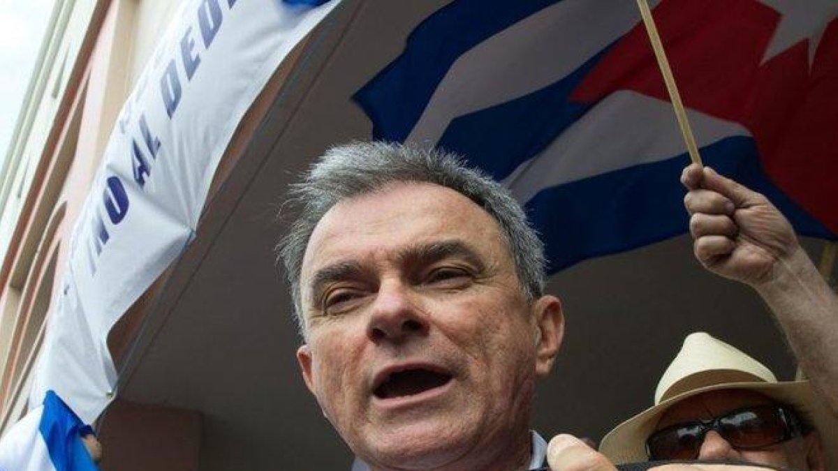 Ramón Saúl Sánchez, líder del exilio cubano en los EEUU.-EFE