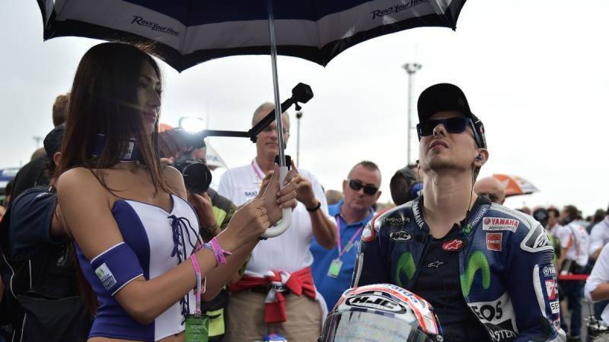Jorge Lorenzo.-AFP