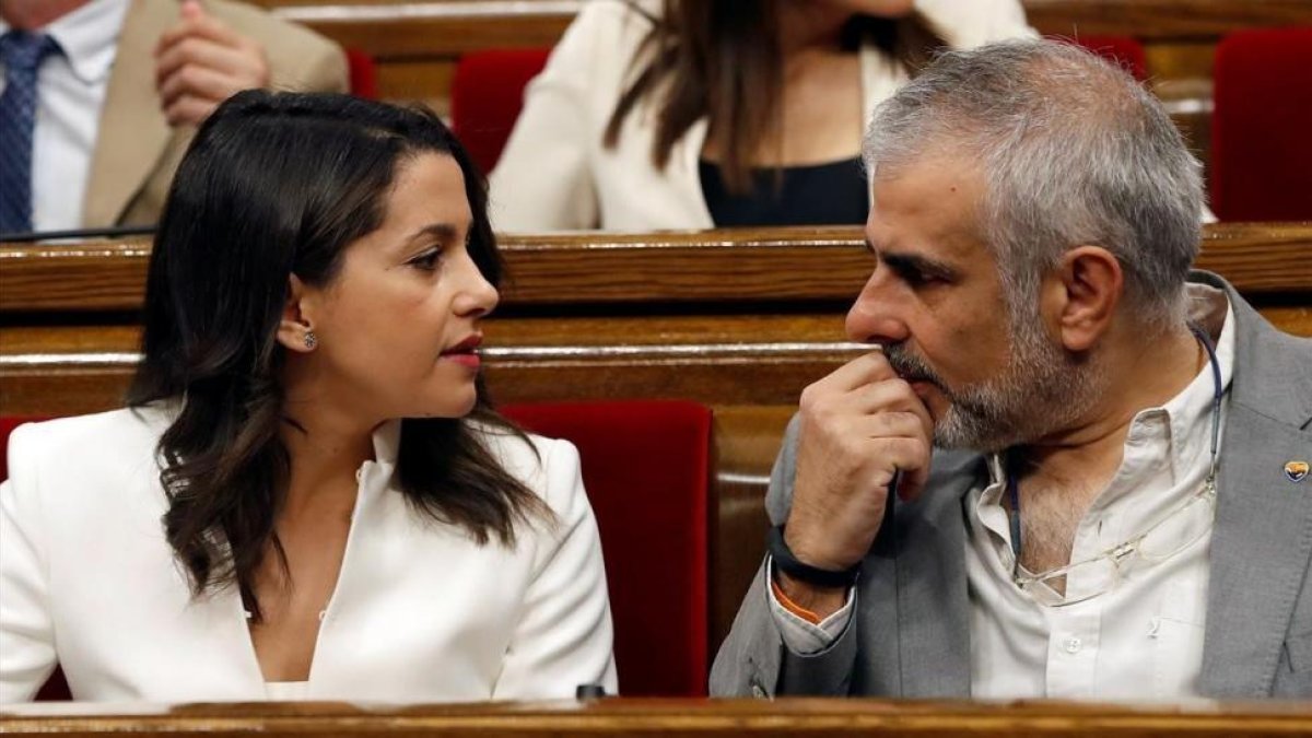 Arrimadas y Carrizosa-ALBERTO ESTEVEZ (EFE)