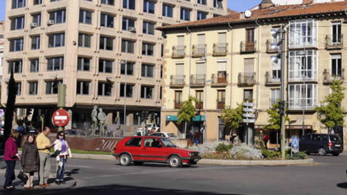 La plaza de Mariano Granados. / V.G.-