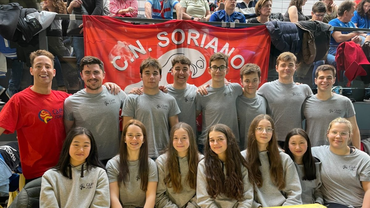 Delegación del Club Natación Soriano. HDS