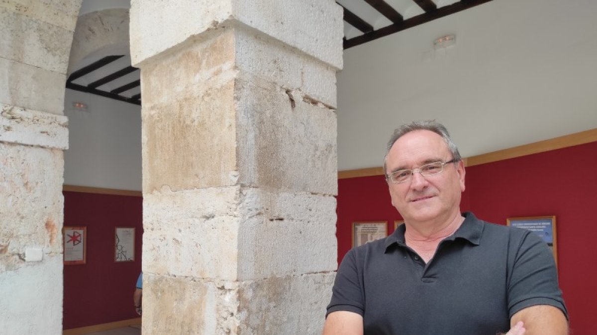 Isaac Moreno Gallo, ingeniero de Obras Públicas y ponente de la Santa Catalina. ANA HERNANDO