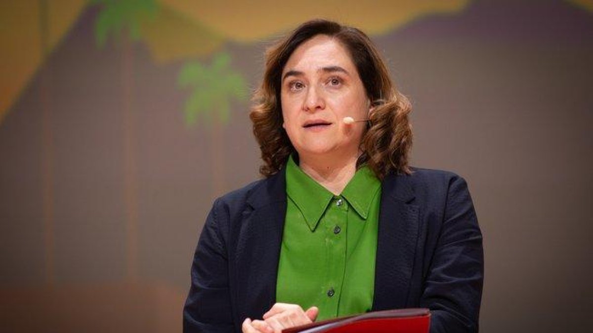 La alcaldesa de Barcelona, Ada Colau.-EUROPA PRESS