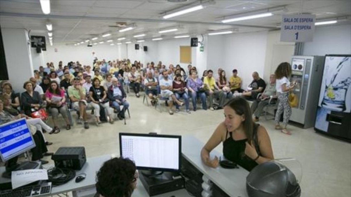 Oficina de Hacienda.-JOAN CORTADELLAS