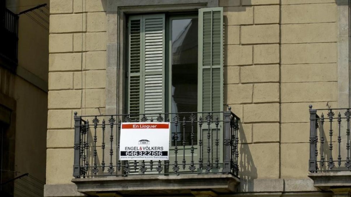 Piso en alquiler en Barcelona.-CHRISTIAN MORALES