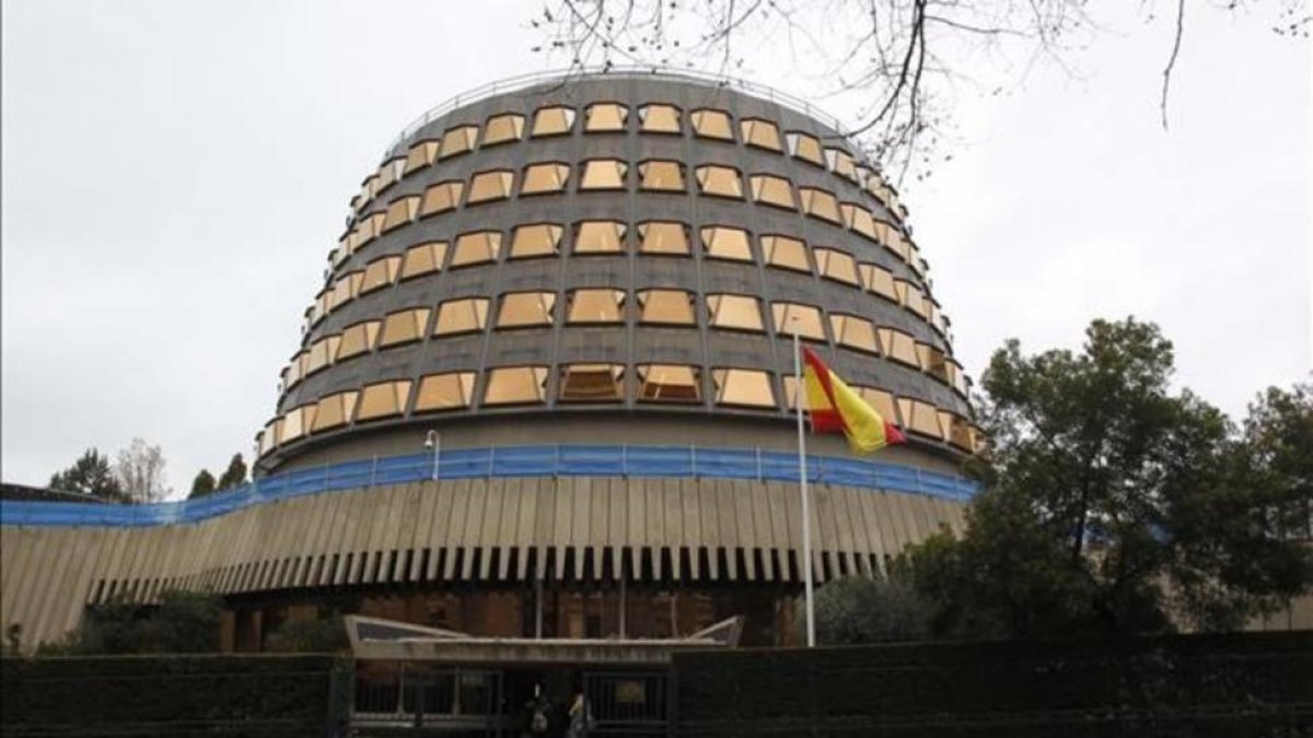 Sede del Tribunal Constitucional en Madrid.-CHEMA BARROSO