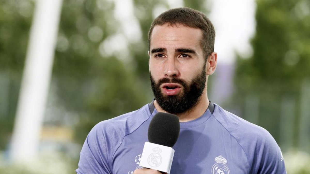 Dani Carvajal, jugador del Madrid.-MARISCAL / EFE